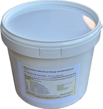 5kg Abfüllung aus Hakaphos® Naranja 15+5+30(+2)  im Eimer