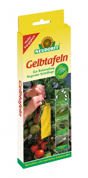 Neudorffs Gelbtafeln kleinformat 7,5x20 cm 7 Stück