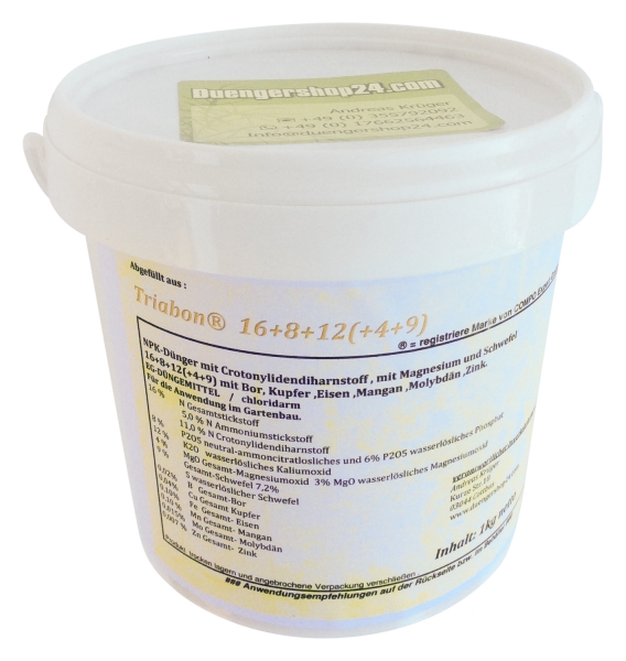 1kg Abfüllung aus Triabon® von Compo im Eimer