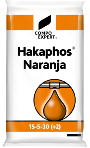25 kg Hakaphos® Naranja 15+5+30(+2)