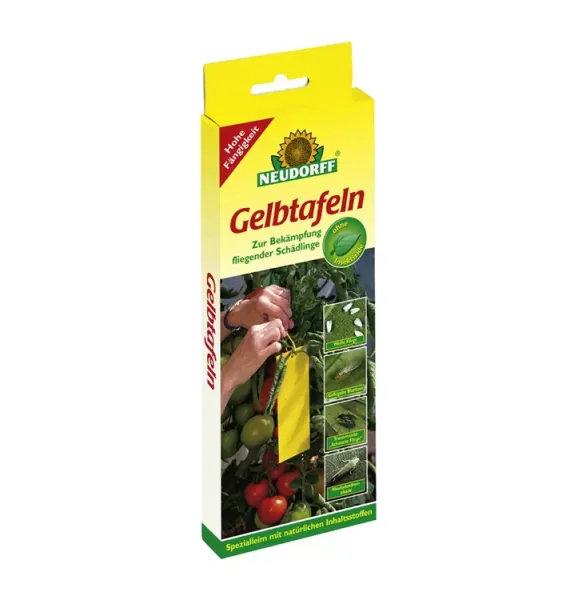 Neudorffs Gelbtafeln kleinformat 7,5x20 cm 7 Stück